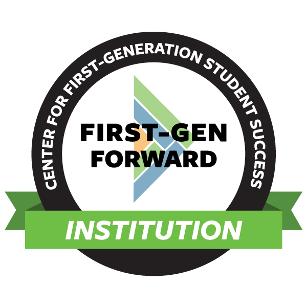 Logo for Center for First-Generation Ŷĳ Success with text First-Gen Forward Institution